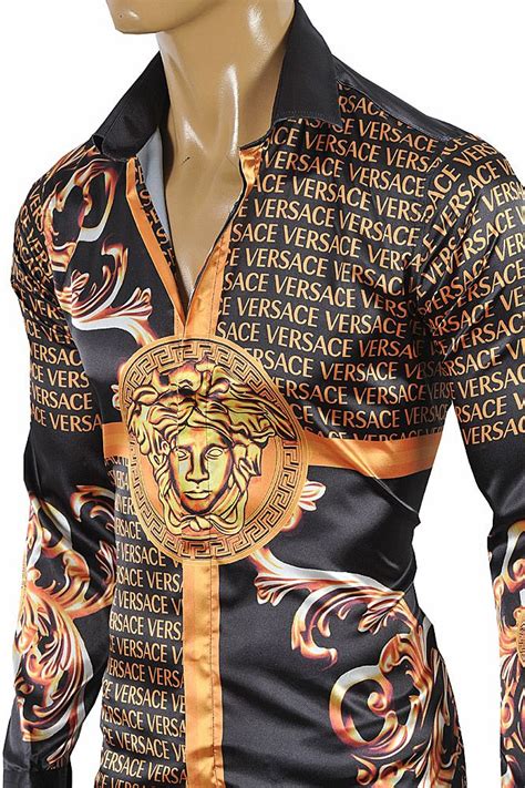 does versace collection run small|versace men's tops.